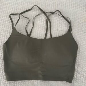 OFFLINE by Aerie Green Hold Me Up Sports Bra